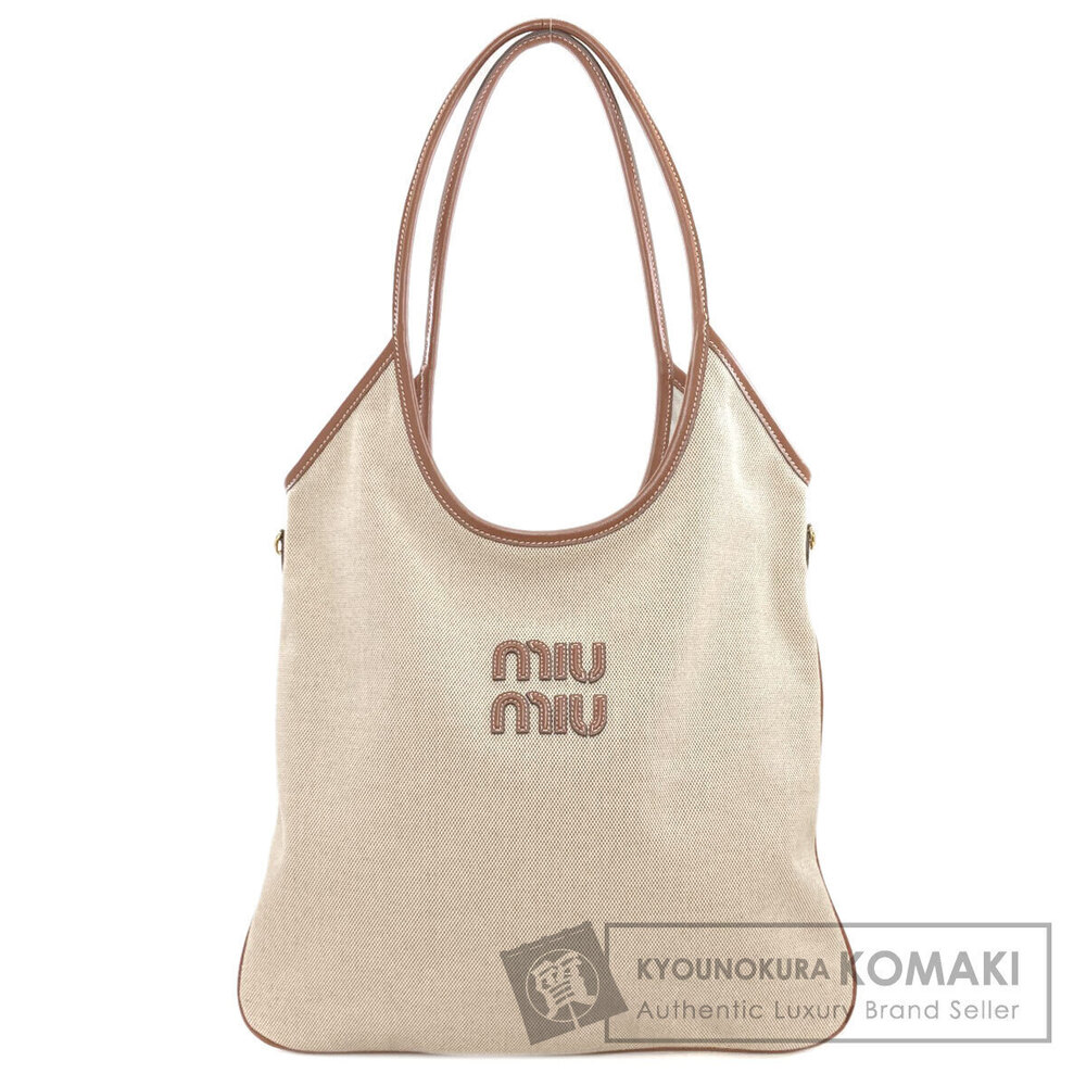 Miu Miu Tote Bag Canvas